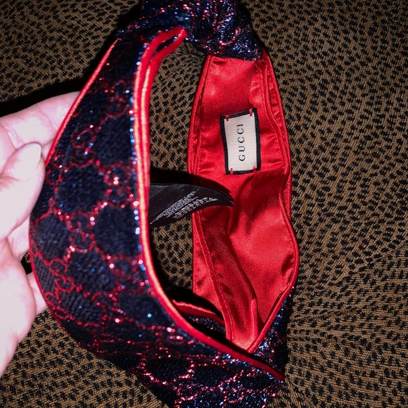 Gucci Supreme Glitter Headband | Poshmark